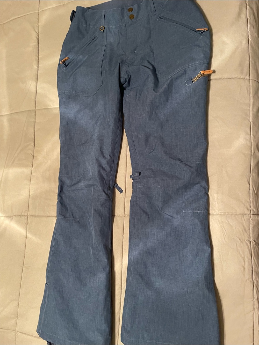 Roxy Women’s Slate Blue Flare Snow Pants